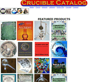 Tablet Screenshot of crucible.org