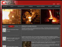 Tablet Screenshot of crucible.com